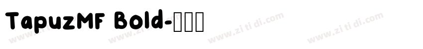 TapuzMF Bold字体转换
